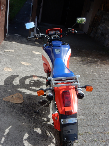 Motorrad Honda XLV750R Veteranenfahrzeug