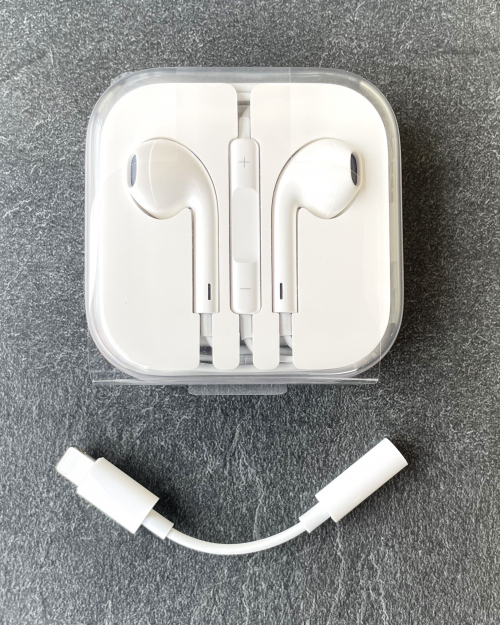 Apple - EarPods/Kopfhörer inkl. Adapterkabel