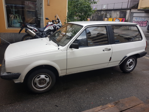 Oldtimer VW Polo weiss frisch ab MFK