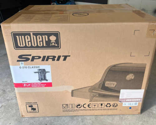 Neuer Gasgrill Weber