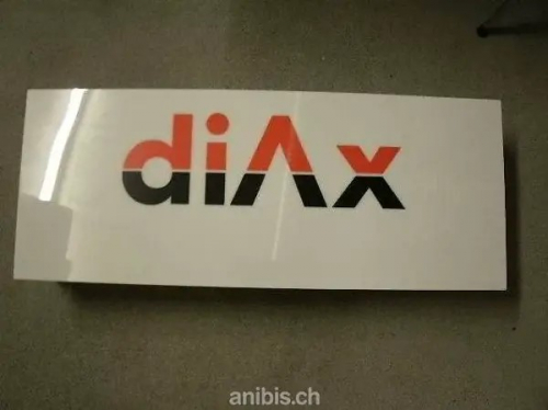 diAx Leuchttafel   Reklame Sammler 