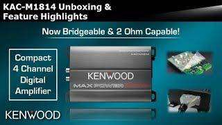 Marine Verstärker Amplifier Boote   2x 90 Watt Power  Kenwood