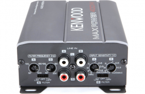 Boots Verstärker Marine Kenwood 2x90 Watt Power Audio Hifi  Neu
