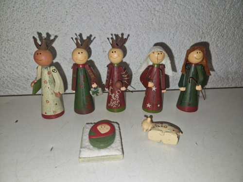 Weihnacht Holzfiguren