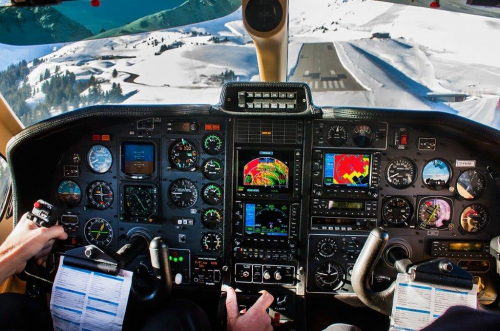 SWISS PRIVATE FLYING FLIEGT NACH MAILAND 