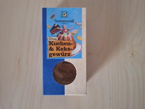 Sonnentor Omas Kuchen- & Keksgewürz 50g, NEU & OVP