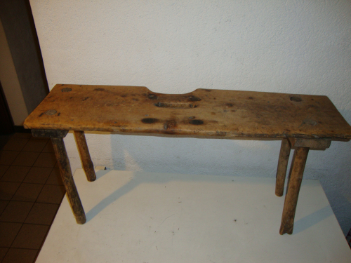 Alter Holzbank