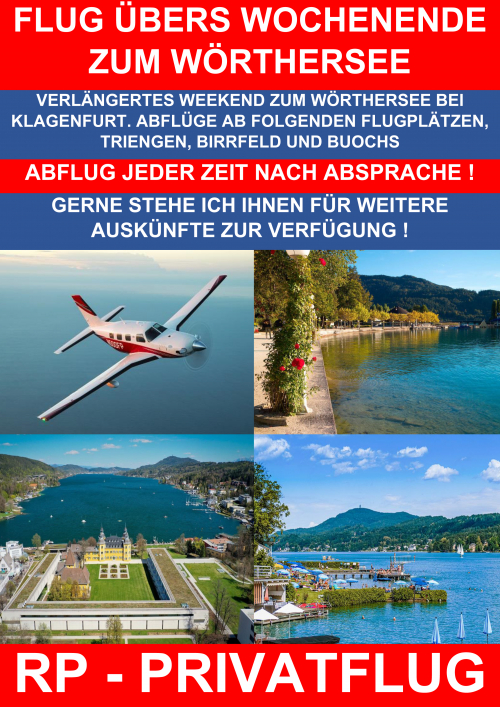 MITFLUG GELEGENHEIT NACH KLAGENFURT 