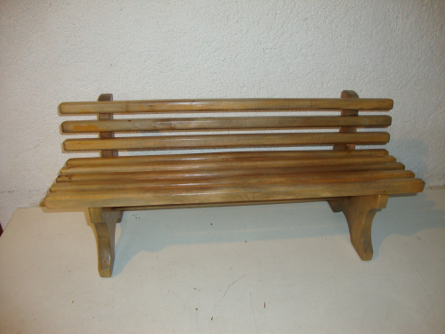 Kleiner Deko Holzbank