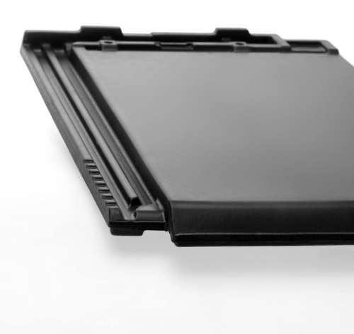 150m2 Dachziegel Glattziegel Black Matt