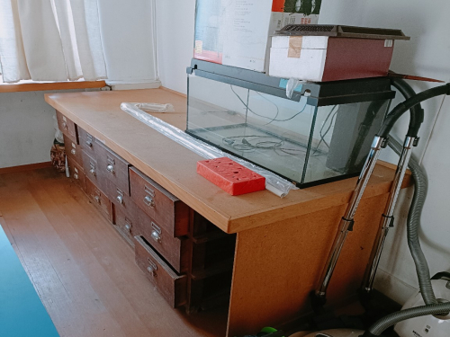 Aquarium, Tische, Accessoires