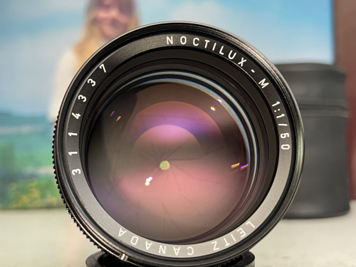 Leica Leitz Wetzlar Noctilux M 50 mm Objektiv 