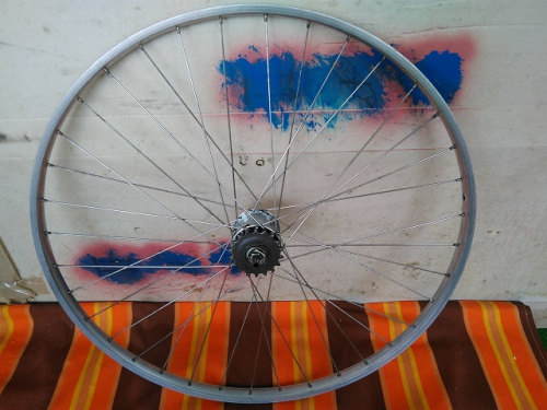 CH-Oldi Weinmann Alu Hinterrad 28 Zoll 3Gang Sturmey Archer 