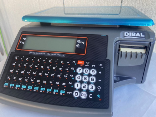 Etikettierwaage Dibal D-545, geeicht