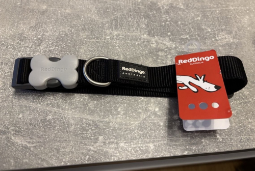Neu Hundehalsband RedDingo schwarz