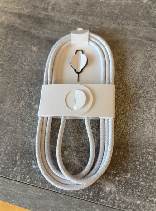 Neues Apple USB C Ladekabel 