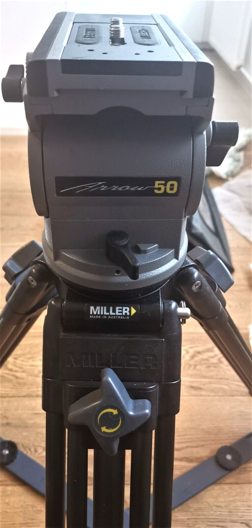 Miller Arrow HD 50 System  Fluidkopf