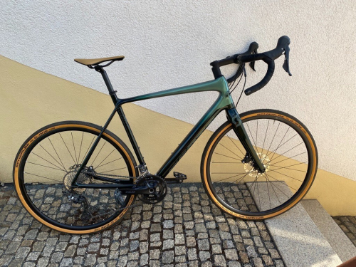 Gravel Bike Scott Addict Carbon Grün Metallic gebraucht