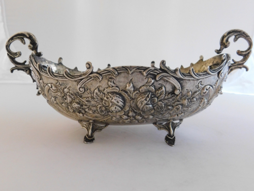 Jardiniere - Schale aus Silber 900-ER