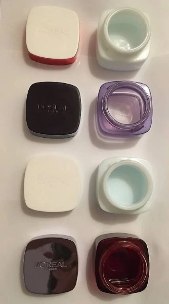  4er Set Loreal Paris Creme Dose leer