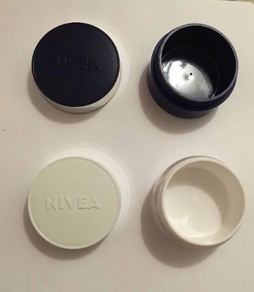 2er Set Nivea Creme Dose leer