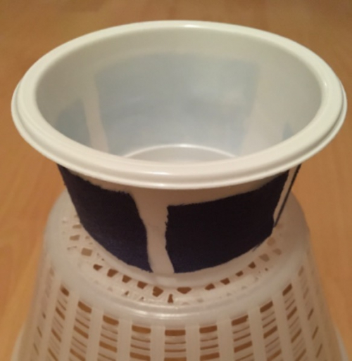 Deko Becher Jeansstyle