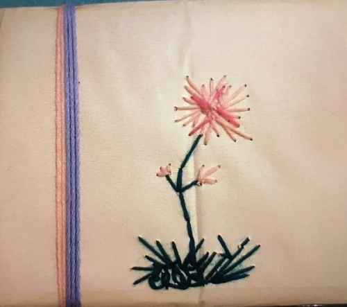 Blumen Stickerei Gemälde