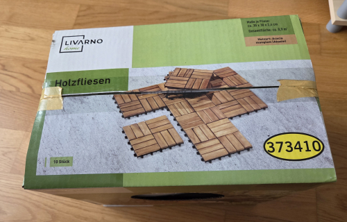 Holzfliesen Livarno