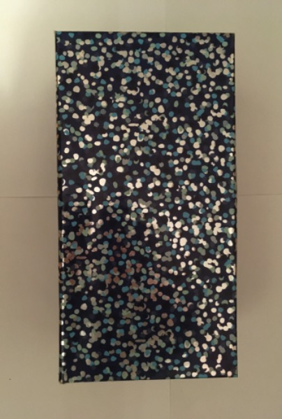 Deko Box farbig rundes Muster