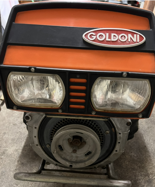 Traktor Bodenfräse Goldoni Motor Diesel