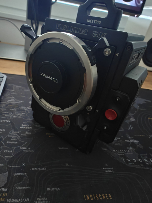 RED DSMC2 Helium S35 Kamera 8K 60P Brain 