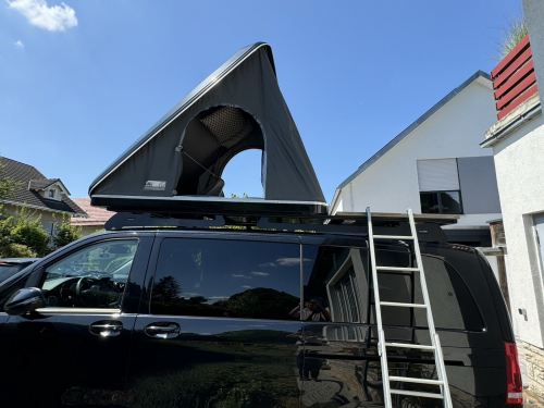 Dachzelt mit Fronrunner Dachträger V Klasse Lang