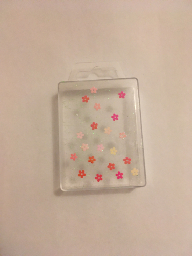 Deko Box glitzer mit Blumen
