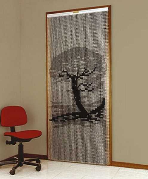 Insektenvorhang / Türvorhang Standard Design Pinie