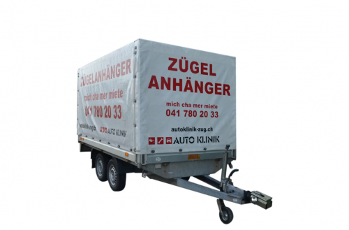 UMZUGS-ANHÄNGER GESCHLOSSEN