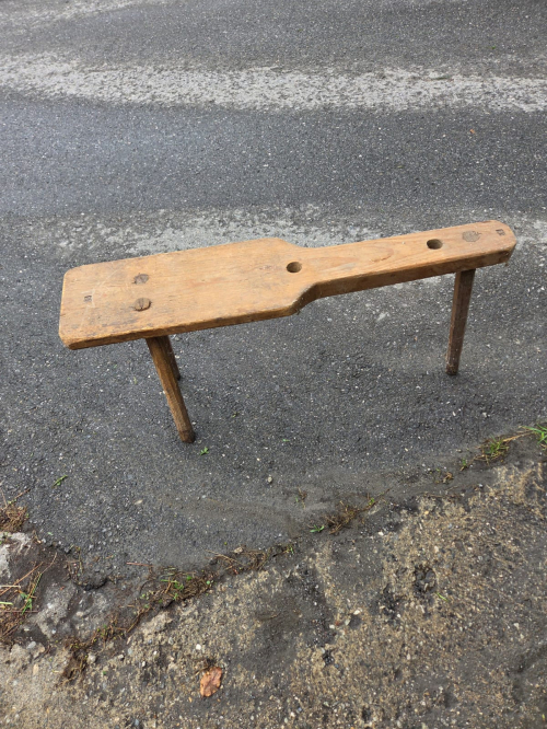 Alter Holzbank