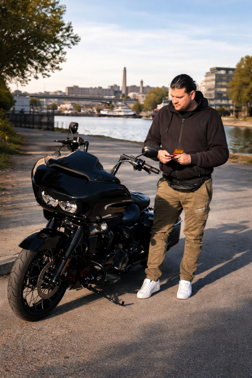 Ich erfülle Träume und nehme dich mit meiner Harley mit
