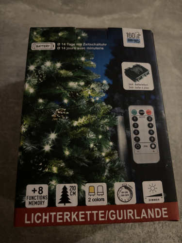 Lichterkette 160 LED neu ungeöffnet