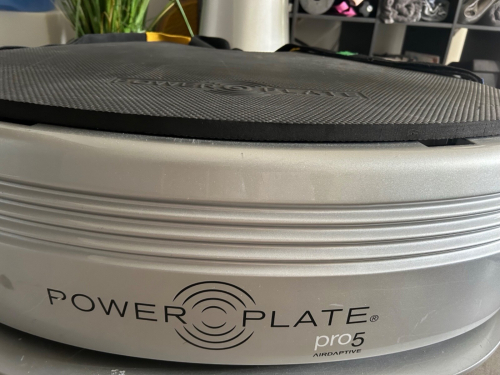 PowerPlate Pro5 Air Silber inkl. Zubehör