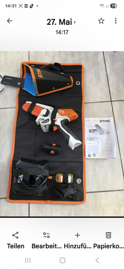 STIHL GTA 26