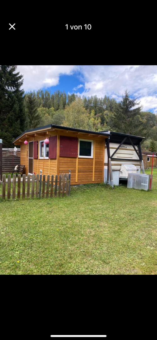 Stellplatz auf Campingplatz