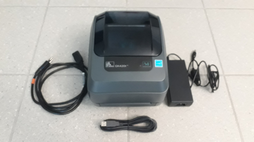 Zebra GK420t mit Netzteil