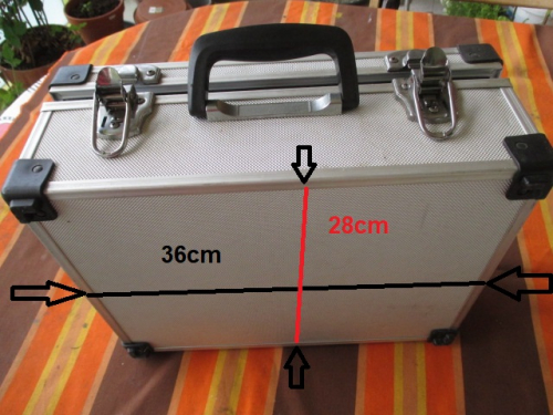  Aluminiumköfferli