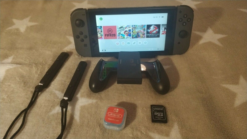 Nintendo Switch Video Consola Portátil Gris Gratis